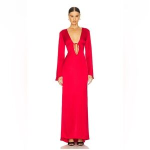 REVOLVE Vibrant Red Maxi Dress